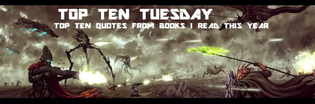 TOP TEN TUESDAYS QUOTES