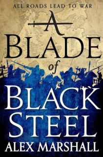 a blade of black steel